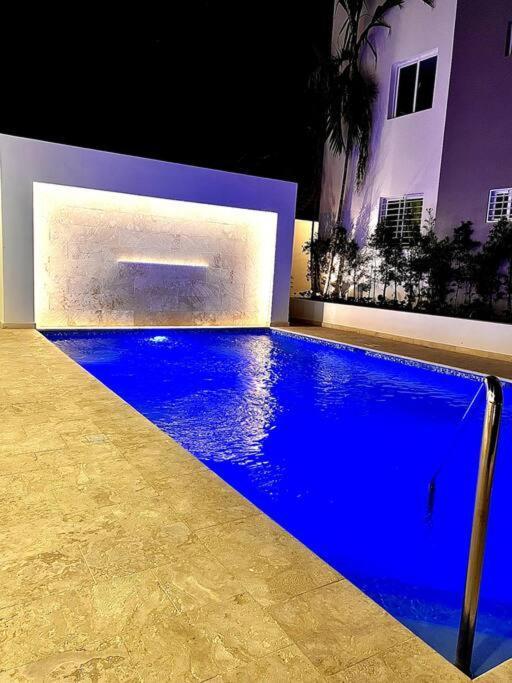 Ferienwohnung Outstanding Pent House W/Jacuzzi Santiago De Los Caballeros Exterior foto