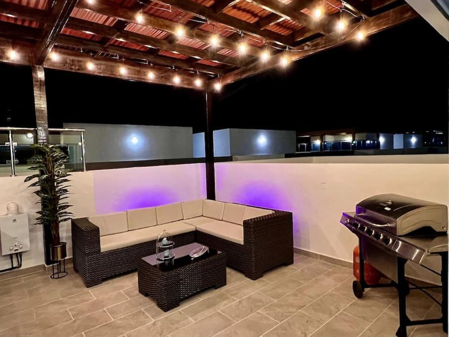 Ferienwohnung Outstanding Pent House W/Jacuzzi Santiago De Los Caballeros Exterior foto